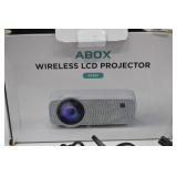 ABOX GC357 Wireless LCD Projector with Box and Cables