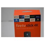Amazon Fire TV Stick 4K HDR Streaming Device (New in Box)