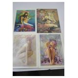 Fantasy Art Book Lot: Mermaid Song, Sword Song, Angel Song, Fairy Song
