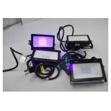 Onforu 4 Pack 20W UV LED Black Lights IP66