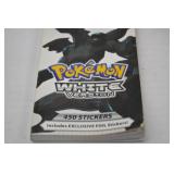 Pokemon White Version Sticker Book and Pokemon Cap - 450 Stickers
