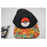 Pokemon White Version Sticker Book and Pokemon Cap - 450 Stickers