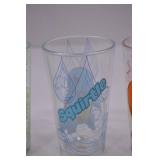 Pokemon Glass Tumbler Set - Pikachu, Bulbasaur, Squirtle, Charmander (4pcs)