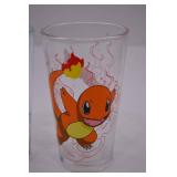Pokemon Glass Tumbler Set - Pikachu, Bulbasaur, Squirtle, Charmander (4pcs)