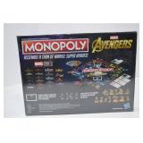 Monopoly Marvel Avengers Board Game - Factory Sealed