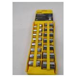 Stanley 15 Piece Metric Socket Set