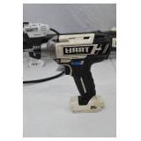HART 20V Cordless Power Tool Lot: Circular Saw, Impact Driver, Nailer, Inflator