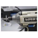 HART 20V Cordless Power Tool Lot: Circular Saw, Impact Driver, Nailer, Inflator
