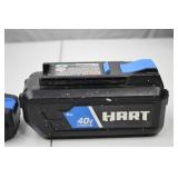 HART 20V Cordless Power Tool Lot: Circular Saw, Impact Driver, Nailer, Inflator
