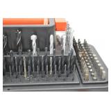Hand Tool Lot - Drill Bit, Driver & Socket Set in Carry Case