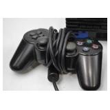 Sony PlayStation 2 Console Bundle with Controllers, Cables, and Kingdom Hearts