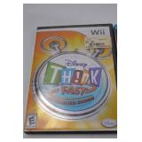 Nintendo Wii and Wii U Video Game Bundle: Monopoly Streets, Rayman Legends, Think Fast