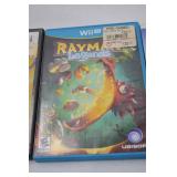 Nintendo Wii and Wii U Video Game Bundle: Monopoly Streets, Rayman Legends, Think Fast