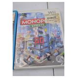 Nintendo Wii and Wii U Video Game Bundle: Monopoly Streets, Rayman Legends, Think Fast