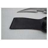 Stainless Steel Fantasy Knife with Sheath, 11 Inch Overall