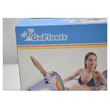 GoFloats Inflatable Unicorn Party Tube Pool Float
