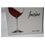 Wine Glass Sets, RCR Stemmed and Stemless, 6 Total Pieces
