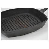 Lodge Cast Iron Square Grill Pan 11-inch USA