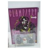 CLAMP no Kiseki Manga Collector Lot Volumes 4, 9, 10 with Chess Pieces