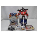 Transformers Toy Lot - Beast Hunters Predacons Rising, Optimus Prime, Kre-O, Ironhide
