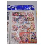 Comic Book and Anime Sticker Lot: MegaCon Exclusive, Deadpool, Meanwhile, Anime Sheets