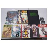 Comic and Manga Lot - Marvel Zombies, Death Note, Afro Samurai, Signed Issue, Coins