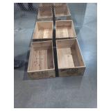 Set of 4 Veo Grande Wooden Wine Crates
