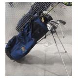 Left handed Golf Clubs and Bag