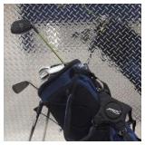Left handed Golf Clubs and Bag