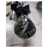 Left handed Golf Clubs and Bag