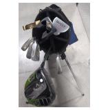 Left handed Golf Clubs and Bag