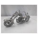 Wire Art Motorcycle Sculpture Handmade Collectible