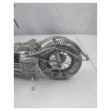 Wire Art Motorcycle Sculpture Handmade Collectible