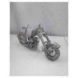 Wire Art Motorcycle Sculpture Handmade Collectible