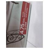 Tabletops Gallery 4.75 Gal Glass Drink Dispenser with Stand