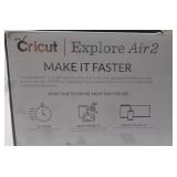 Cricut Explore Air 2 Smart Cutting Machine with Cables and Box