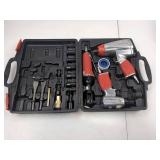 Husky Air Tool Set with Impact Wrench, Ratchet, Air Hammer & Accessories