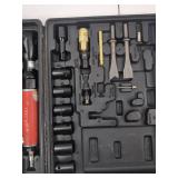 Husky Air Tool Set with Impact Wrench, Ratchet, Air Hammer & Accessories