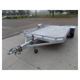 10/06 Aluminum Utility Trailer with Ramp