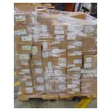 Manifested Pallet #9 - Part Numbers and Quantities