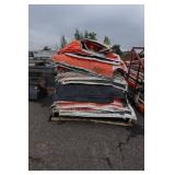 Concrete Curing Blankets with Rack