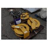 *3* Graco Oil Hose Reels with Digital Meter Nozzles
