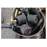 *3* Graco Oil Hose Reels with Digital Meter Nozzles