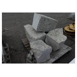 Large Decorative Stones - Possibly Limestone