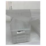 Lot of 9 Akro-Mils 30164 24" Storage Bins – Stackable Plastic Storage Bins Made in the USA – Versatile Organization and Durable Storage Solutions Work Well