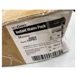 NEW Case (24) MediChoice CWP953 5.75" x 9" Instant Warm Packs – Disposable, Single‑Use, Poly Material, Sodium Acetate Heat Therapy, Ideal for Minor Aches & Stiffness, Great For Hunters At Deer