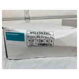 1 Case (200 each) NEW Novaplus VG4302XL 30" x 43" 1.2 Mil Rack Bag Trash Can Liner - Blue