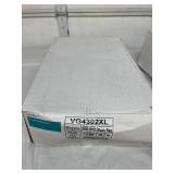 1 Case (200 each) NEW Novaplus VG4302XL 30" x 43" 1.2 Mil Rack Bag Trash Can Liner - Blue