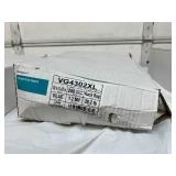 1 Case (200 each) NEW Novaplus VG4302XL 30" x 43" 1.2 Mil Rack Bag Trash Can Liner - Blue - Open Box