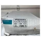 1 Case (150/case) NEW Novaplus VRX505XG 37" x 50" ***Extra Extra Heavy Duty 1.5 Mil Garbage Trash Can Liners - Gray - Open Box